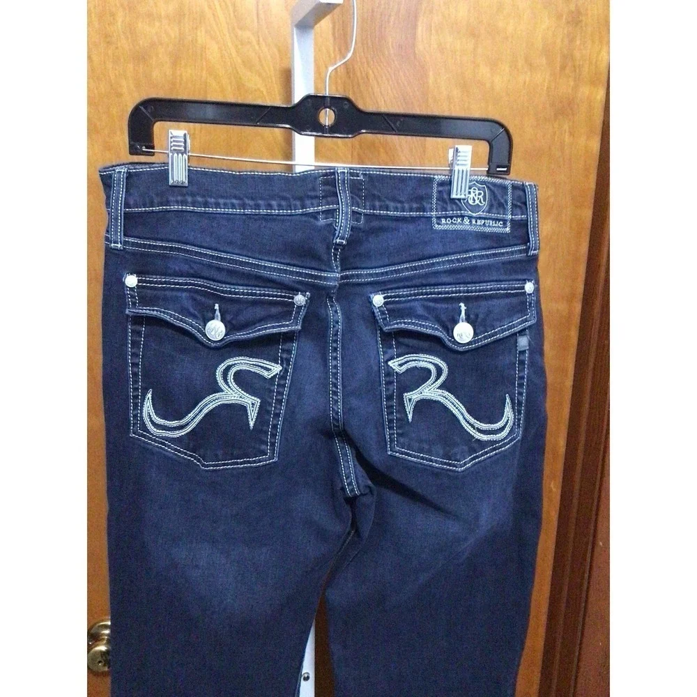 ROCK &‎ REPUBLIC - Men's Dark Rinse Jeans - SIZE 34/34